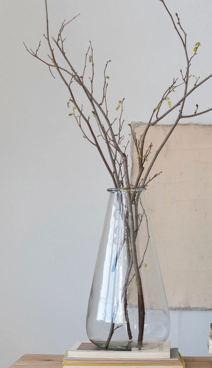 Reed Glass Vase